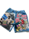 Reconstructed Canvas Shorts