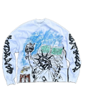Statue of Distortion Long Sleeve Shirt