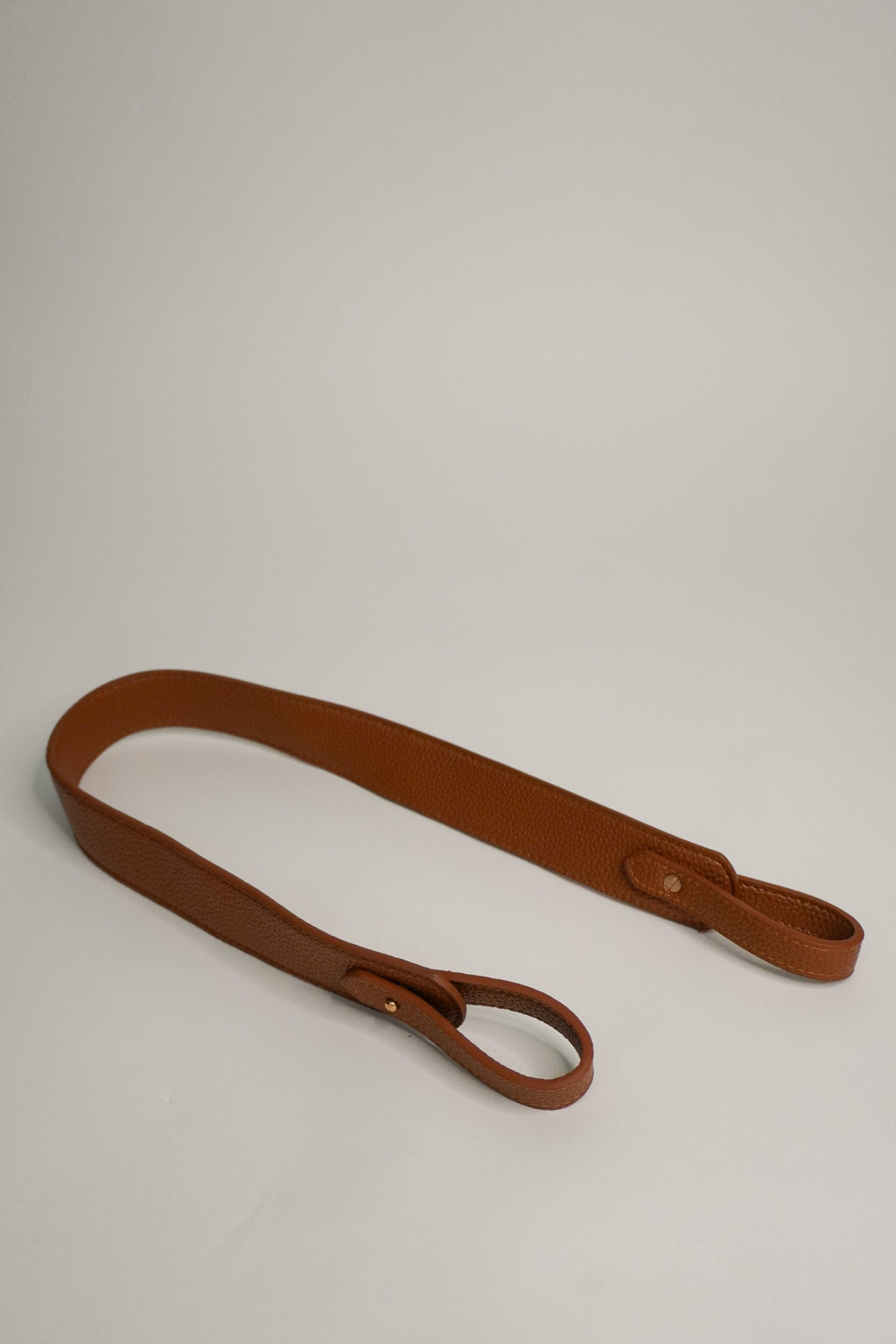 Brown Vegan Leather Strap