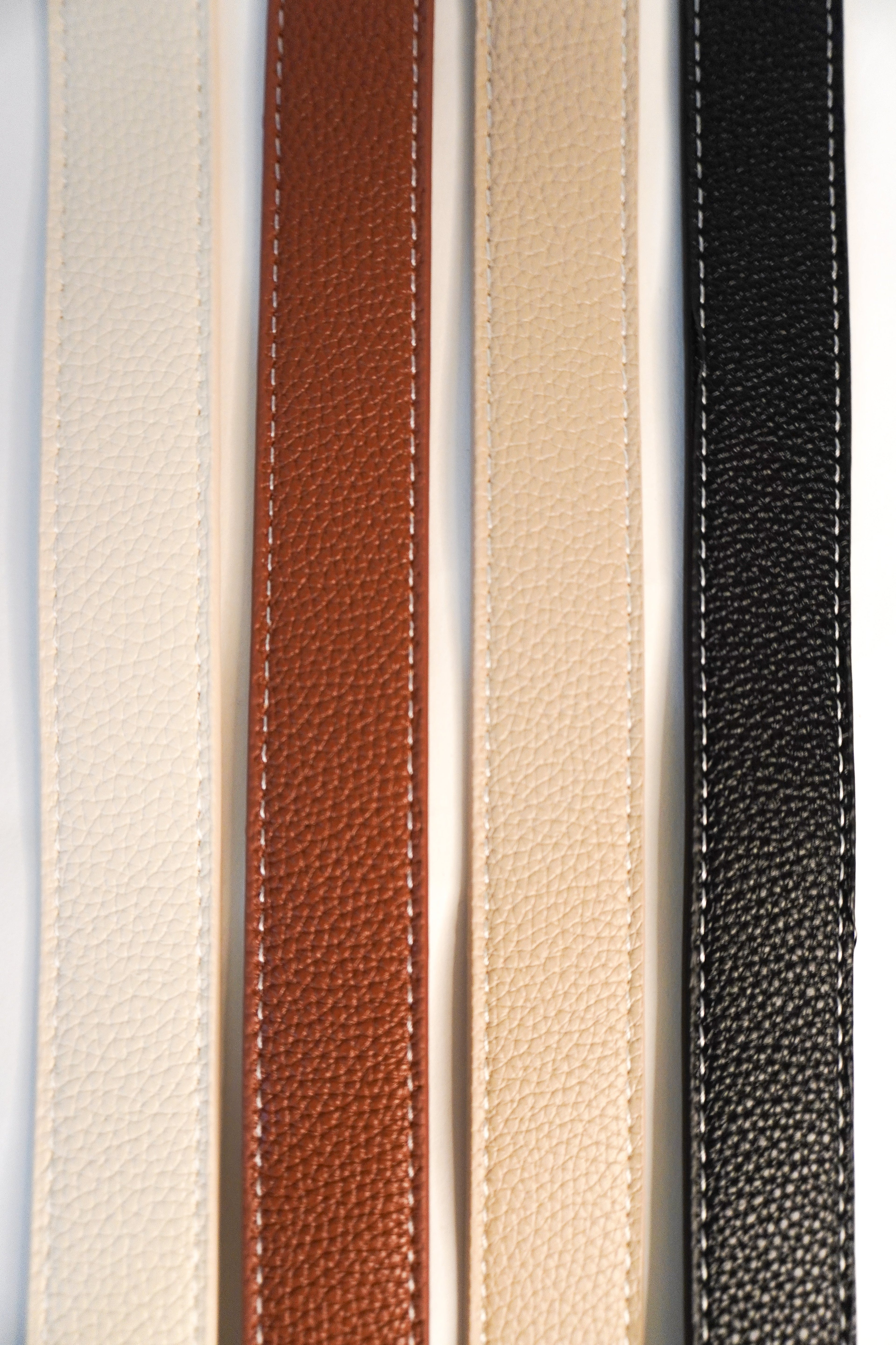 Taupe Vegan Leather Strap