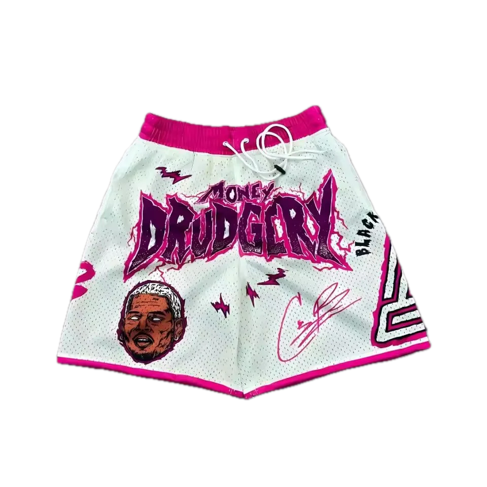 Money Drudgery Mesh Shorts