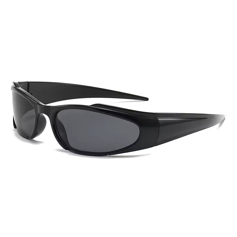 Retro Oval Frame Sunglasses