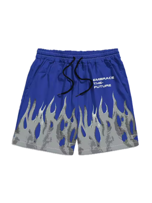 "Embrace The Future" Flame Shorts