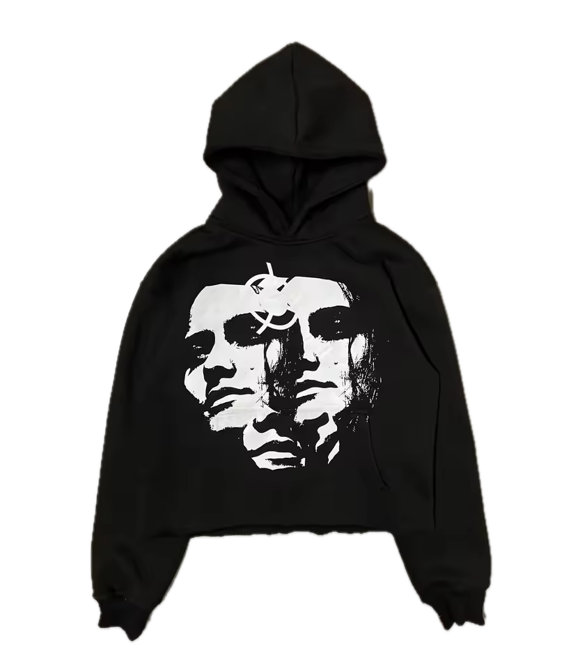 War With The World Faces Hoodie