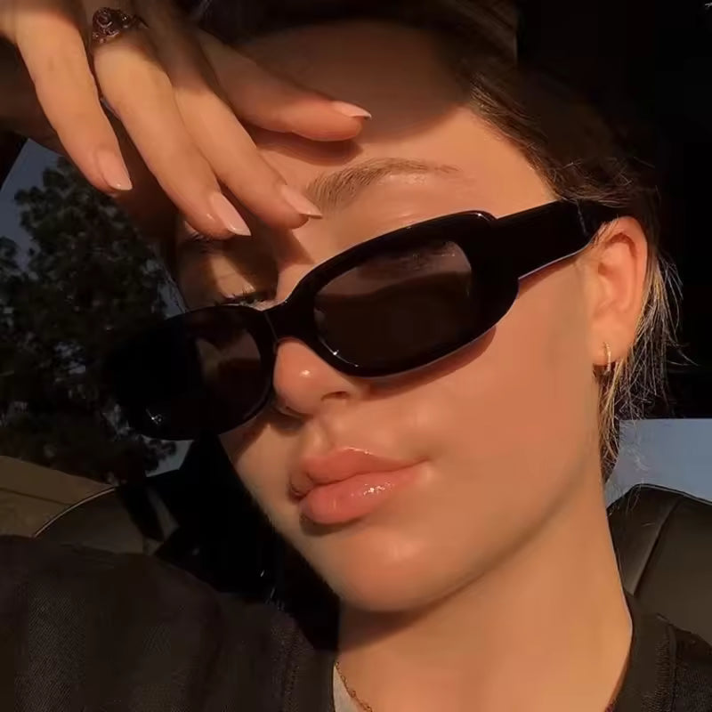 Throwback Rectangular Sunglasses