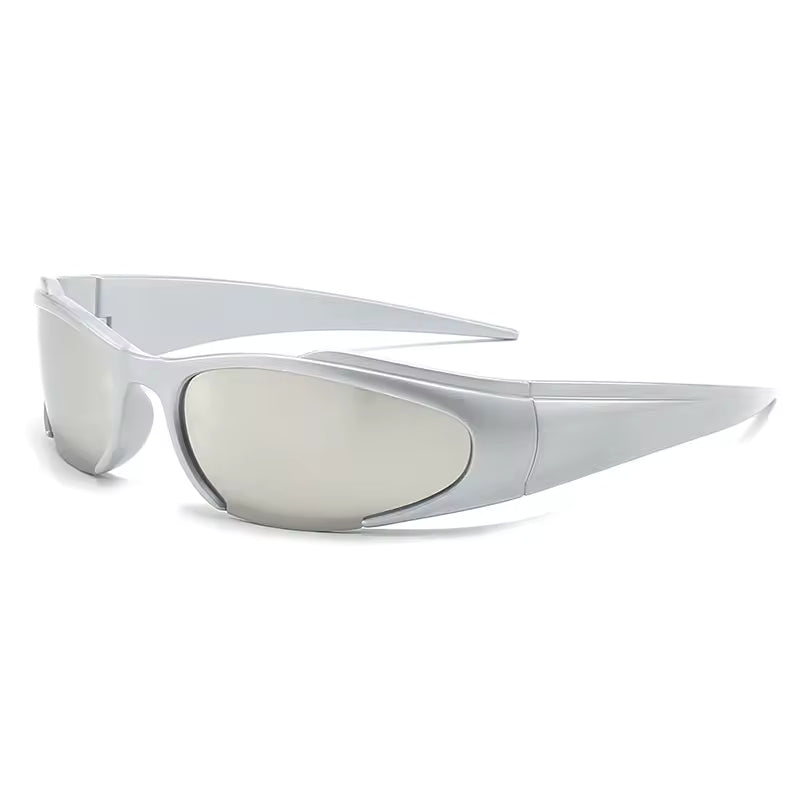 Retro Oval Frame Sunglasses