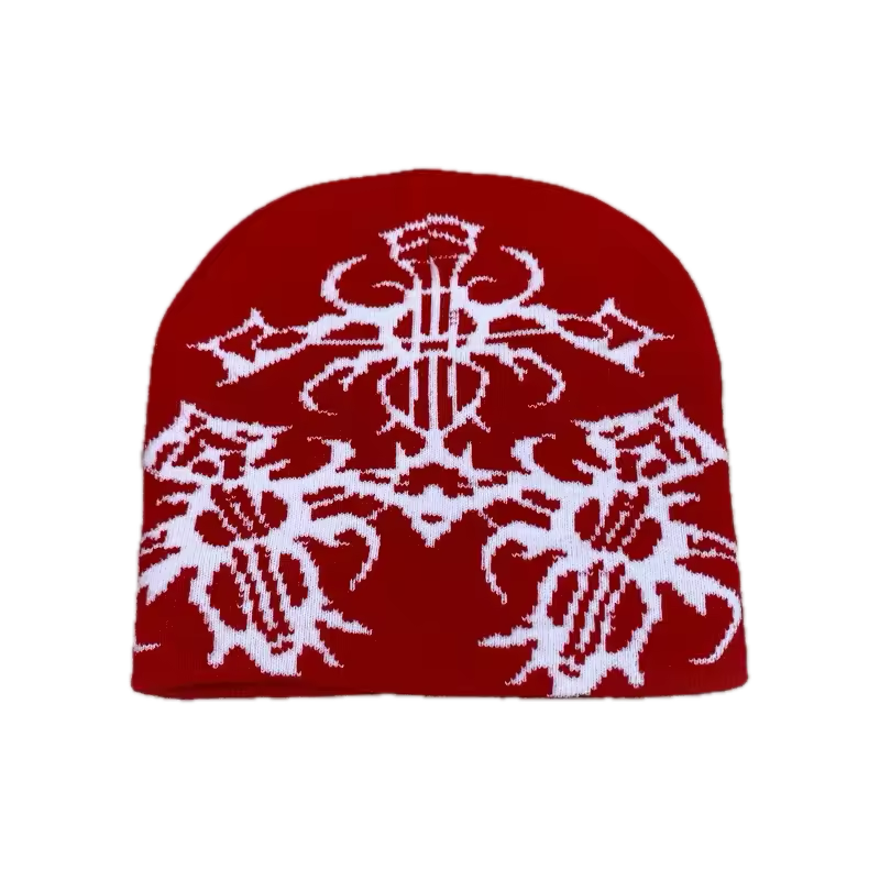 Baroque Cross Beanie