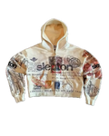 Slepton "Air Mail Archive" Zip Hoodie