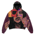 Skull Fragment Graphic Hoodie