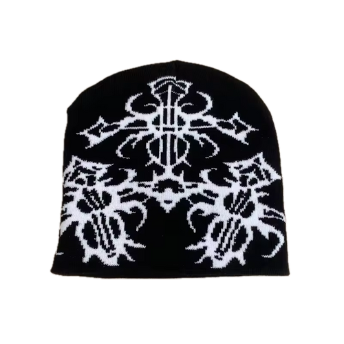Baroque Cross Beanie