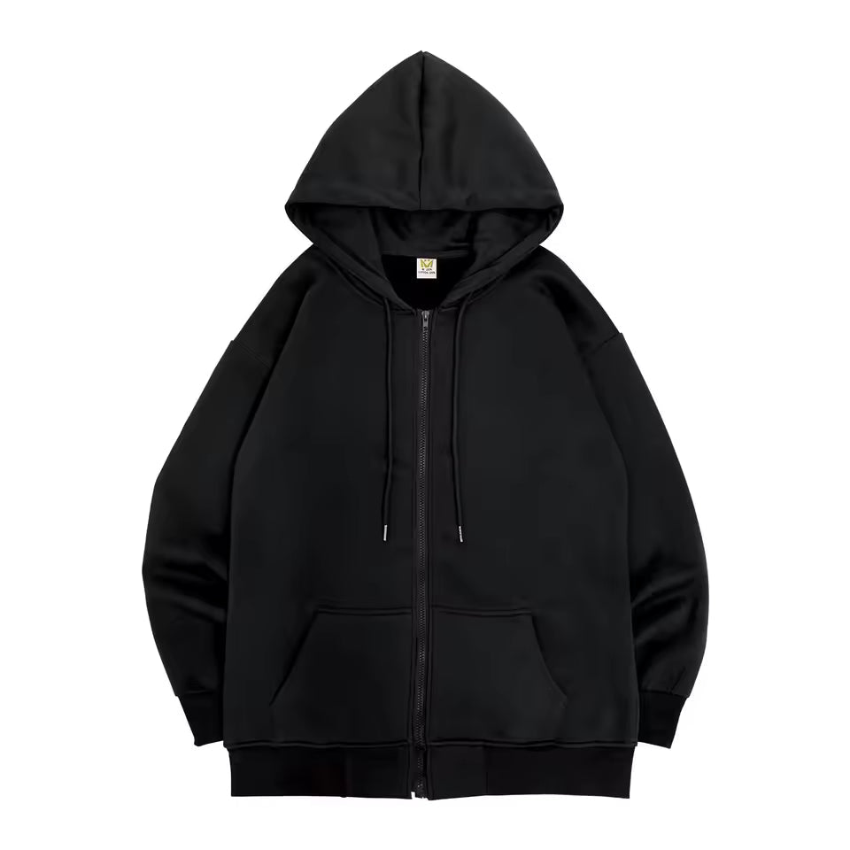 Plain Zipper Jacket