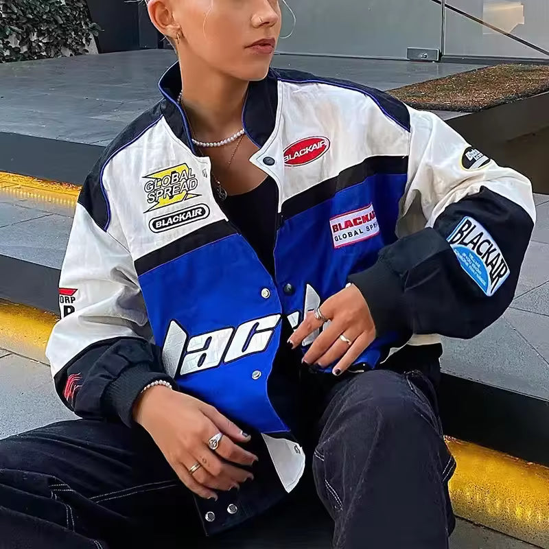 Blackair Racing Bomber Jacket