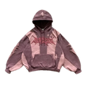 Pink Shades Gothic Design Hoodie